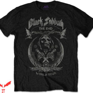 Tony Stark Black Sabbath T-Shirt The End Mushroom Cloud