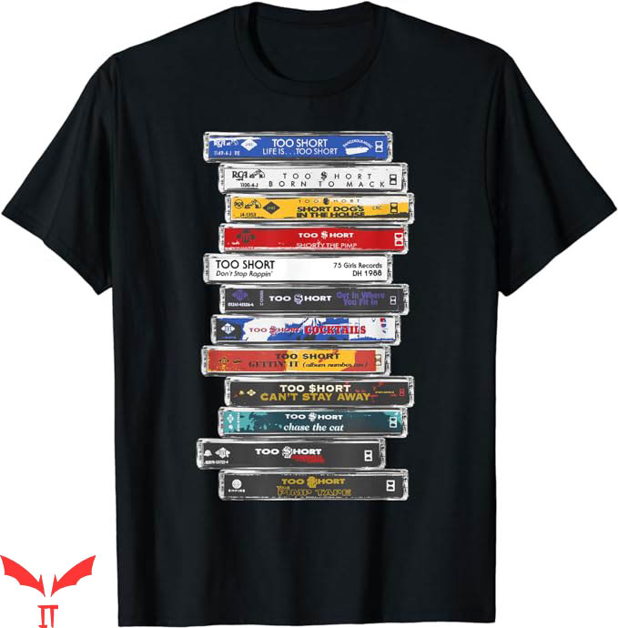 Too Short T-Shirt Cassette Stack T-Shirt Trending Too Short T-Shirt Cassette Stack T-Shirt Trending