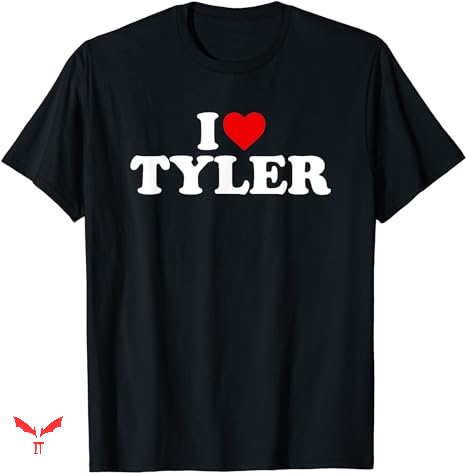 Tyler Childers T-shirt I Love Tyler Heart Tyler Childers T-shirt I Love Tyler Heart