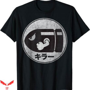 Video Game T-Shirt Super Mario Bullet Bill T-Shirt Trending
