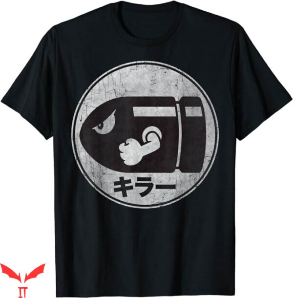 Video Game T-Shirt Super Mario Bullet Bill T-Shirt Trending