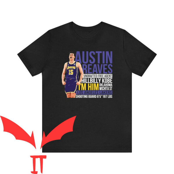 Vintage Lakers T-Shirt Austin Reaves I’m Him Basketball NBA