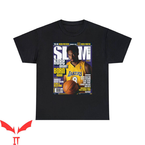 Vintage Lakers T-Shirt Kobe Bryant Los Angeles Nba Slam
