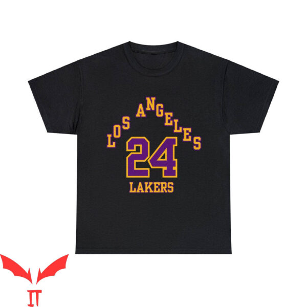 Vintage Lakers T-Shirt Los Angeles Laker Jersey Kobe