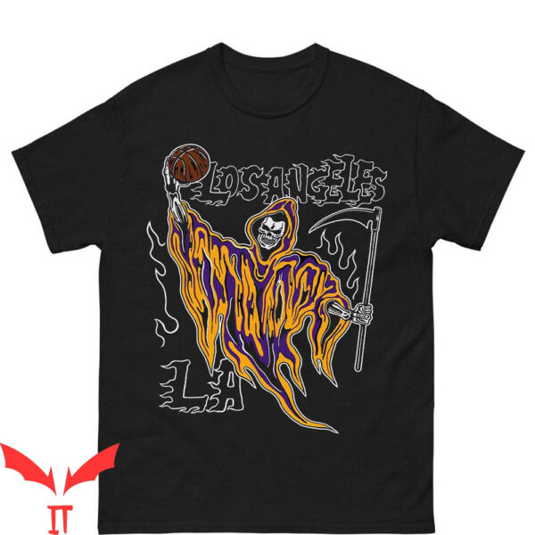 Vintage Lakers T-Shirt Warren Lotas Los Angeles NBA