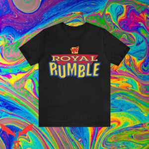 Vintage WWF T-Shirt Royal Rumble Pre-Attitude Logo 1996