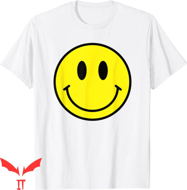 Yellow Smiley T-Shirt Yellow Smile Face Cute Happy Peace