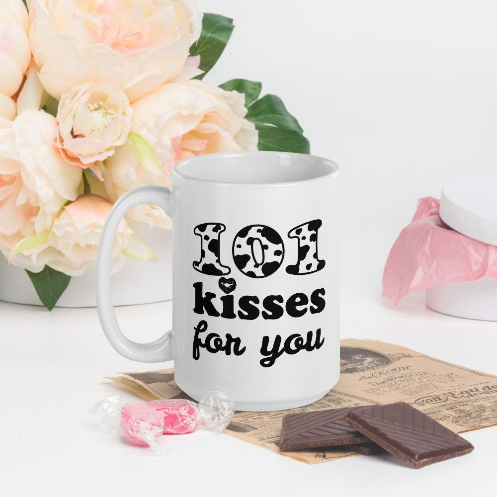 101 Dalmatians Kisses For You Valentines Mug 101 Dalmatians Kisses For You Valentines Mug