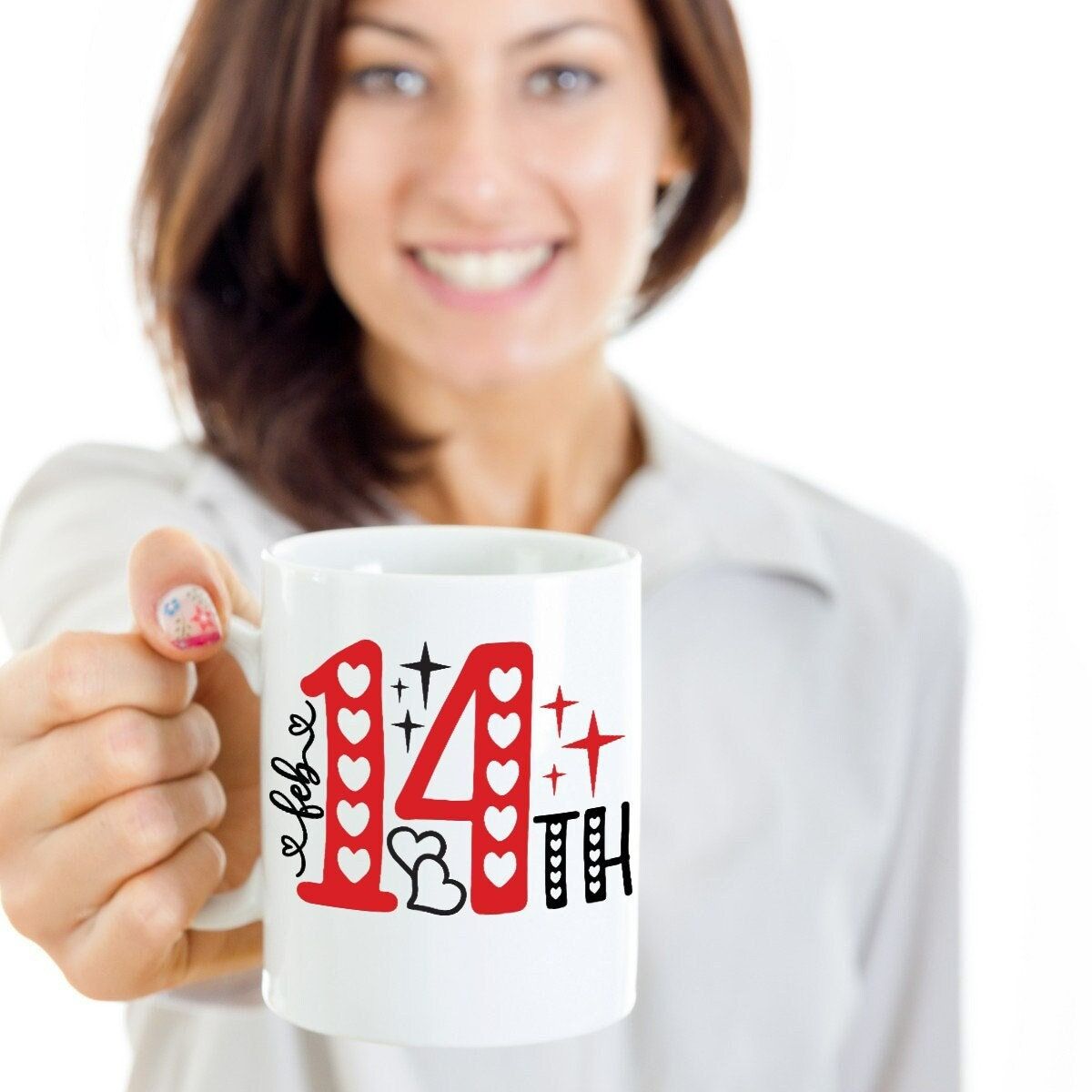 11oz Feb 14th Valentines Day Mug 11oz Feb 14th Valentines Day Mug