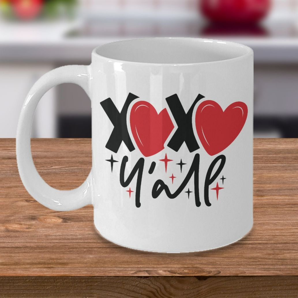 11oz XOXO Yall Valentine Mug 11oz XOXO Yall Valentine Mug
