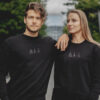 Couple Sweatshirts Robot Love