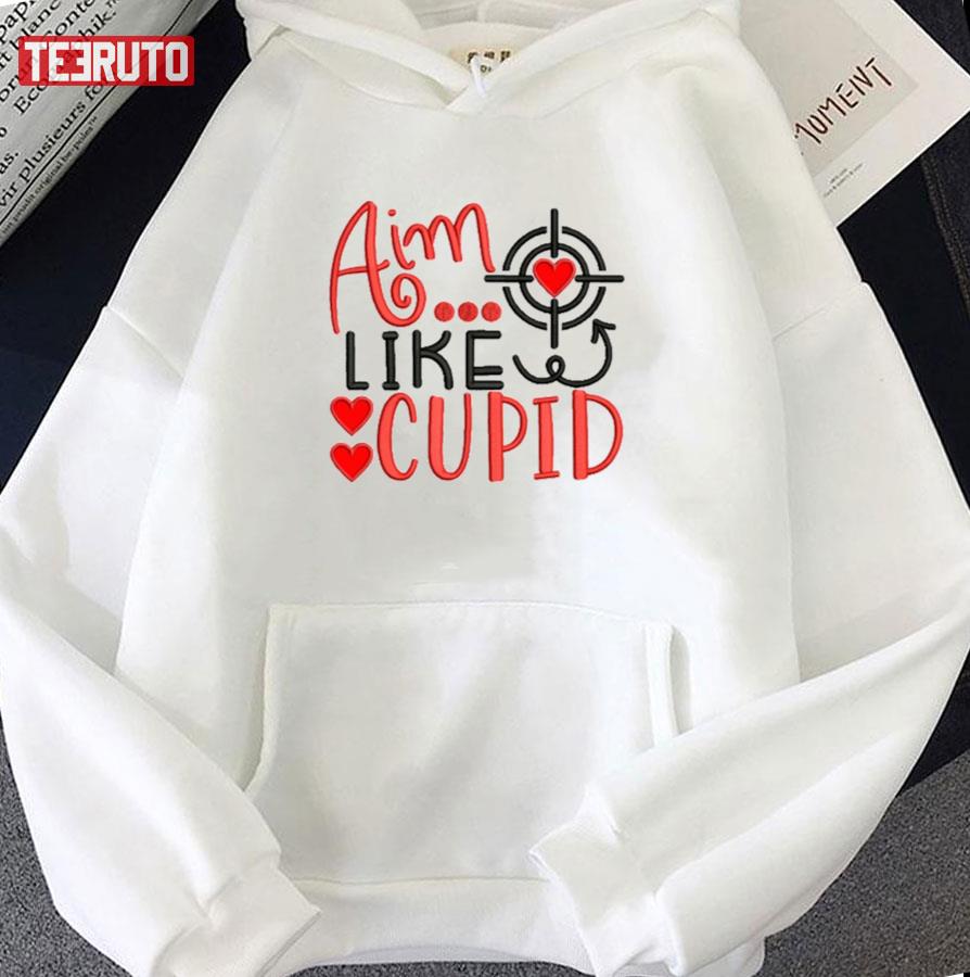 Aim Like Cupid Unisex Hoodie Aim Like Cupid Unisex Hoodie