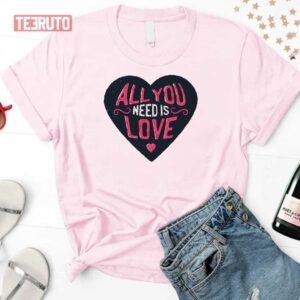 All You Need Is Love Heart Unisex Sweatshirt