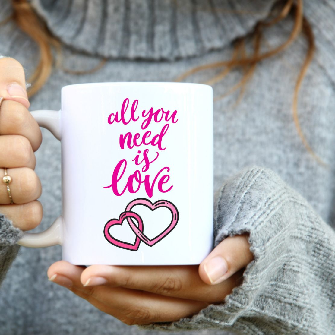 All You Need Is Love Valentines Day Mug All You Need Is Love Valentines Day Mug