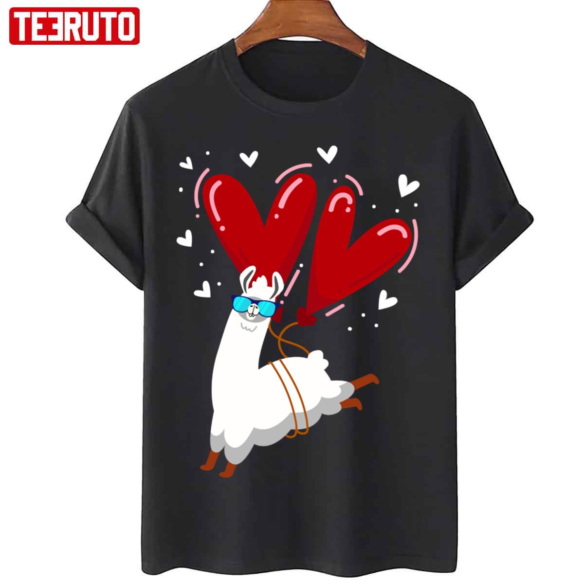 Alpaca Heart Love Valentines Day Unisex Sweatshirt Alpaca Heart Love Valentines Day Unisex Sweatshirt