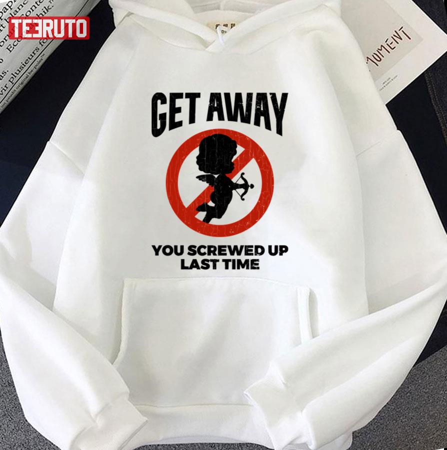 Anti Valentines Sarcastic Cupid Quote Funny Unisex Hoodie Anti Valentines Sarcastic Cupid Quote Funny Unisex Hoodie