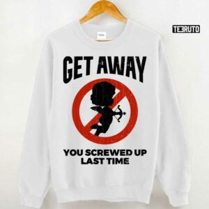 Anti Valentines Sarcastic Cupid Quote Funny Unisex Hoodie