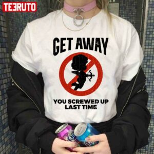 Anti Valentines Sarcastic Cupid Quote Funny Unisex Hoodie 3
