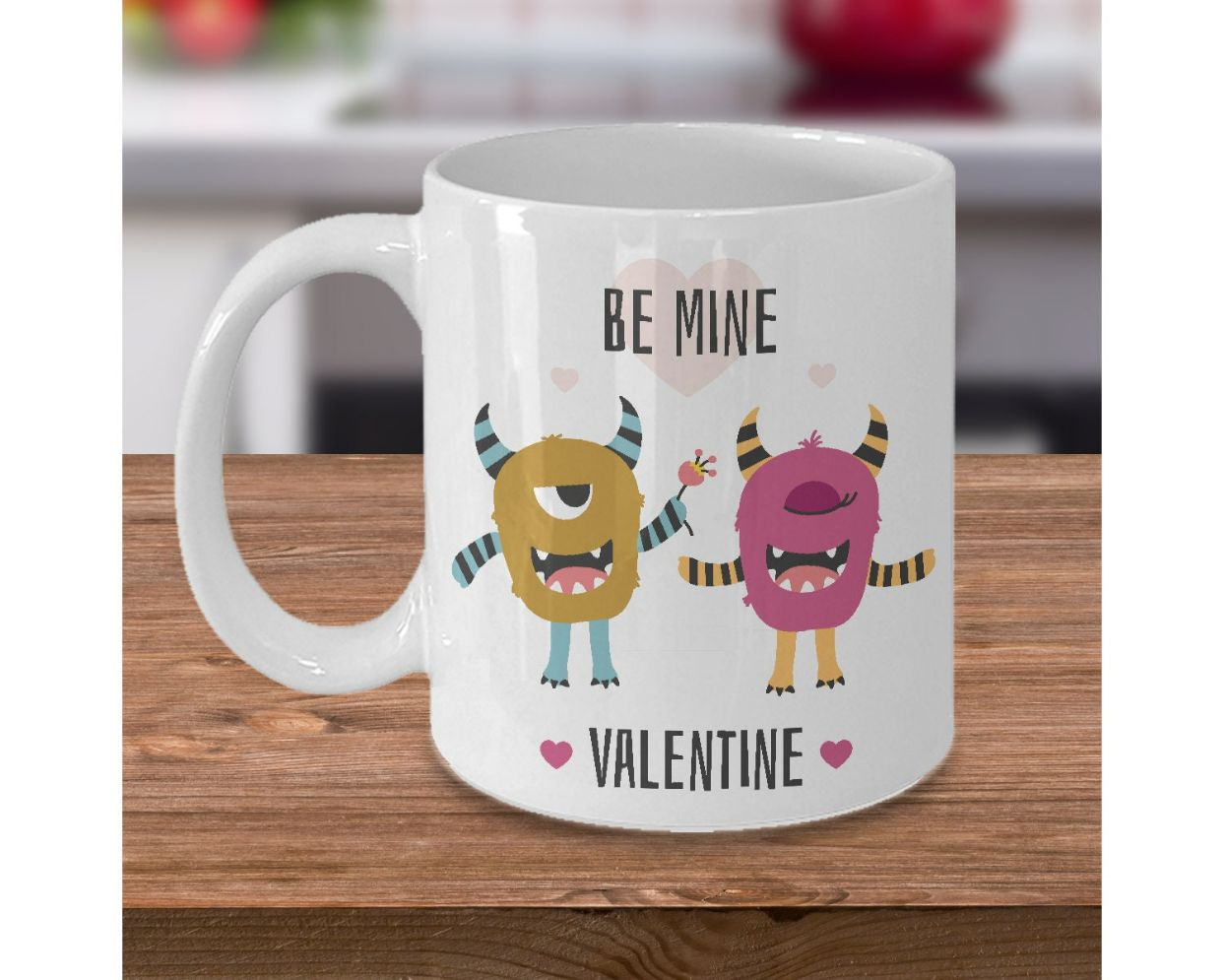 BE MINE VALENTINE Monster Mug BE MINE VALENTINE Monster Mug