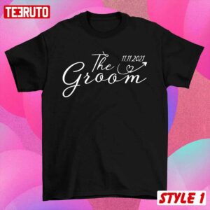 Bachelor Party Groom And Bride Customize Days Matching Couple Valentine T-Shirt