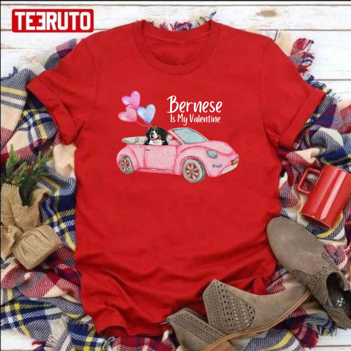 Bernese Mt. Dog Is My Valentine Unisex Sweatshirt Bernese Mt. Dog Is My Valentine Unisex Sweatshirt