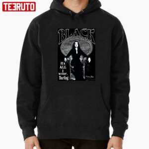 Black Morticia Addams Dark Valentine Unisex T Shirt 3