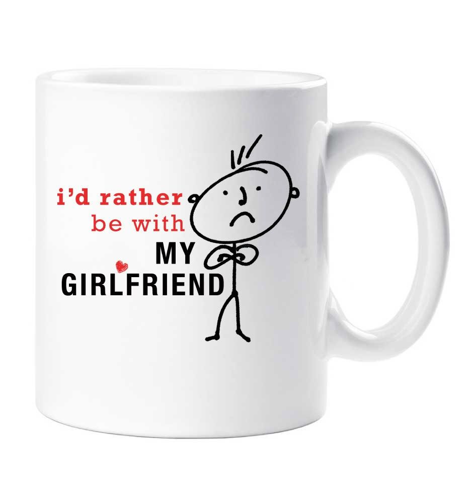 Boyfriend Mug Mens Id Rather Be With My Girlfriend Cup Gift Present Valentines Boyfriend Mug Mens Id Rather Be With My Girlfriend Cup Gift Present Valentines
