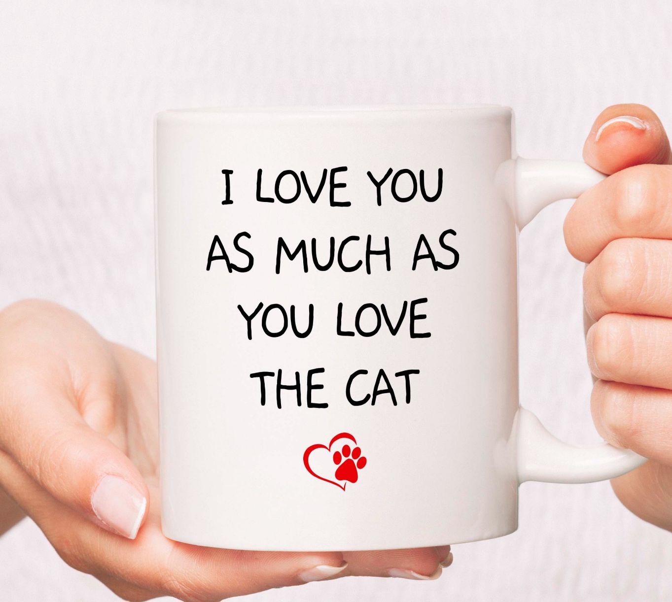 Cat Lover I Love You Valentine Mug Cat Lover I Love You Valentine Mug