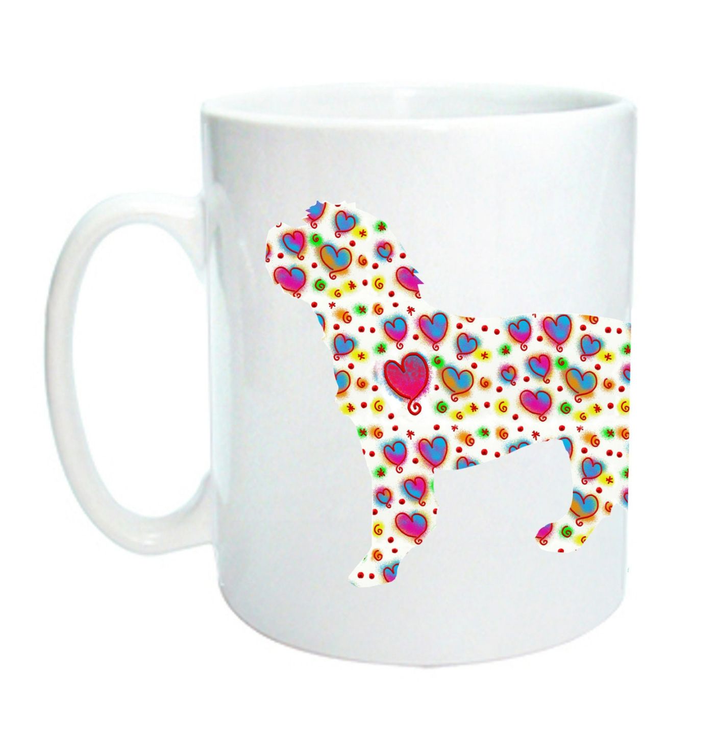 Cockapoo Design Hearts Valentine Mug Cockapoo Design Hearts Valentine Mug