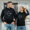 Couple Hoodies Arrow to Your Heart