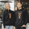 Couple Hoodies Crazy Deers