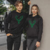 Couple Hoodies Magic Deers