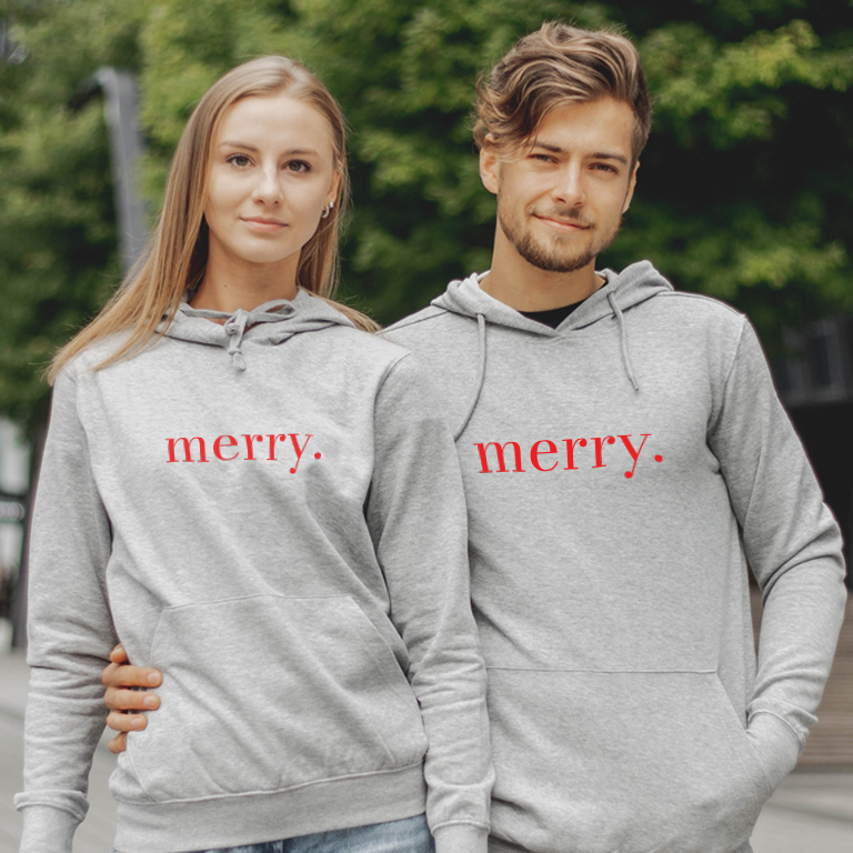 Couple Hoodies Merry Couple Hoodies Merry