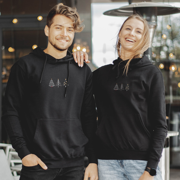 Couple Hoodies Triple Tree Couple Hoodies Triple Tree