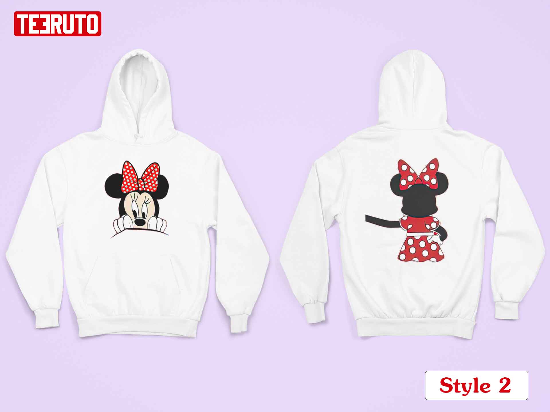 Couple Matching Valentine Mickey Minnie Mouse Disney Characters Hoodie Couple Matching Valentine Mickey Minnie Mouse Disney Characters Hoodie