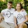 Couple T-shirts  Arrow