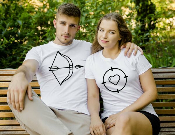 Couple T-shirts  Arrow
