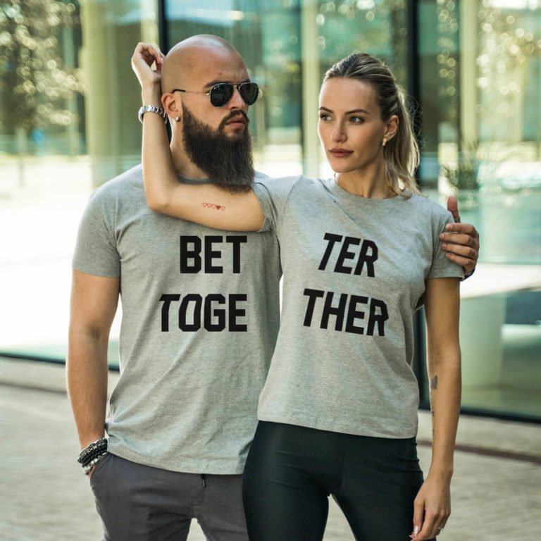 Couple T-shirts Better Together Couple T-shirts Better Together