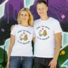 Couple T-shirts Cheese &amp Macaroni