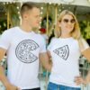Couple T-shirts Couple Pizza
