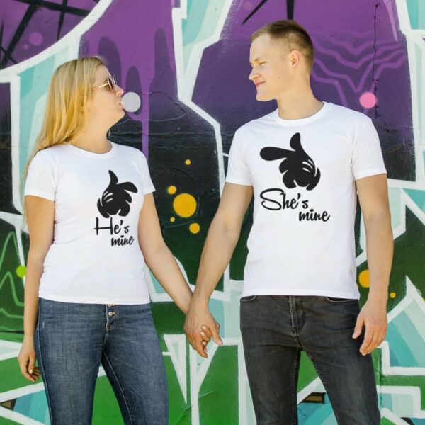 Couple T-shirts He’s Mine She’s Mine