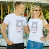 Couple T-shirts I Love You Beary Much