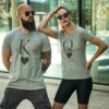 Couple T-shirts King And Queen Hearts
