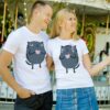 Couple T-shirts Love Cats