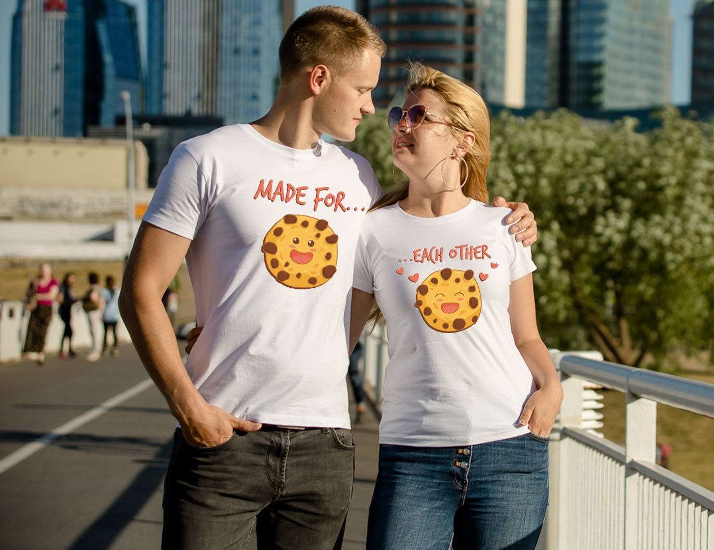 Couple T-shirts Made For Each Other Couple T-shirts Made For Each Other