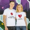 Couple T-shirts Missing Piece