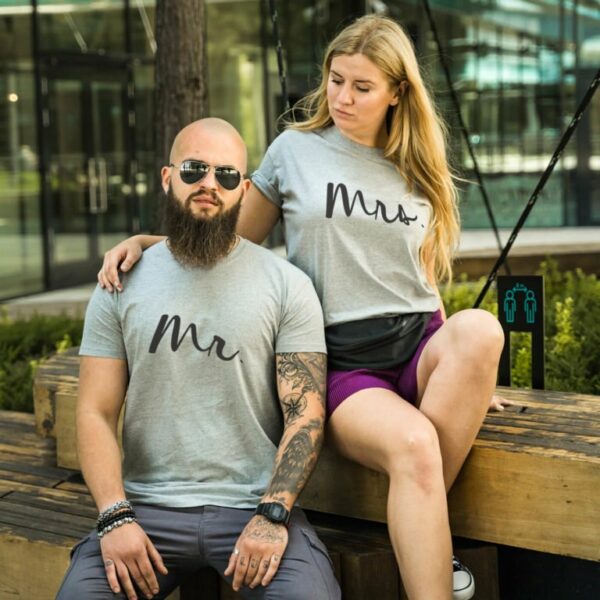 Couple T-shirts Mr. Mrs