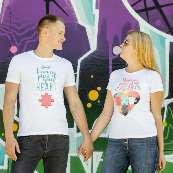 Couple T-shirts Piece Of Your Heart