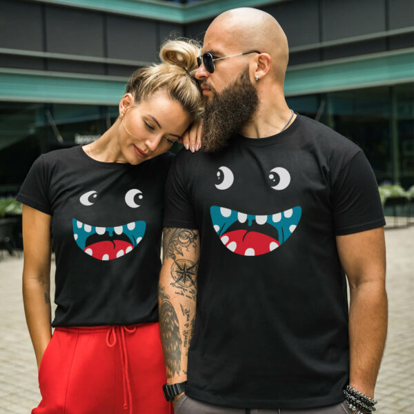Couple T-shirts Smily Face