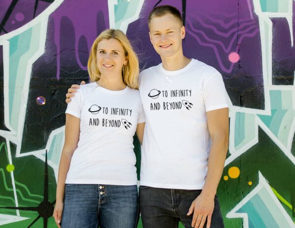 Couple T-shirts To Infinity And Beyond